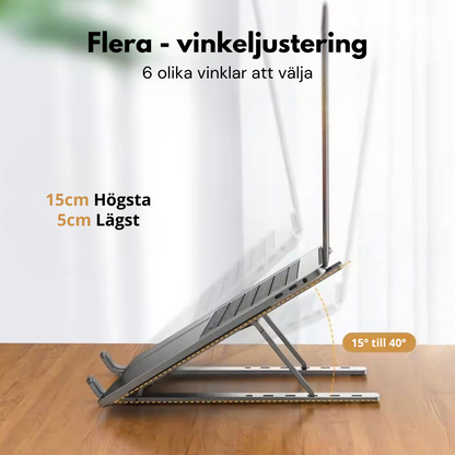 Ergonomisk laptopställ