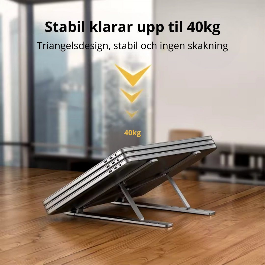 Ergonomisk laptopställ